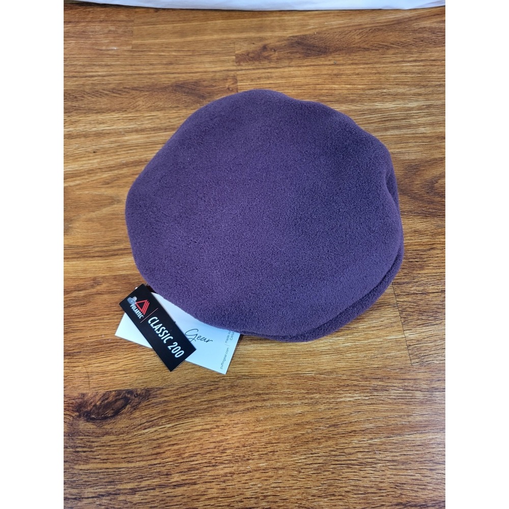 NWT‎ Puffin Gear Plum Purple Polartec Beret Hat
